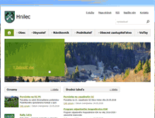 Tablet Screenshot of hnilec.eu